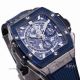 Swiss BBF Hublot Big Bang Tonneau Blue Dial Chronograph Watch Replica (3)_th.jpg